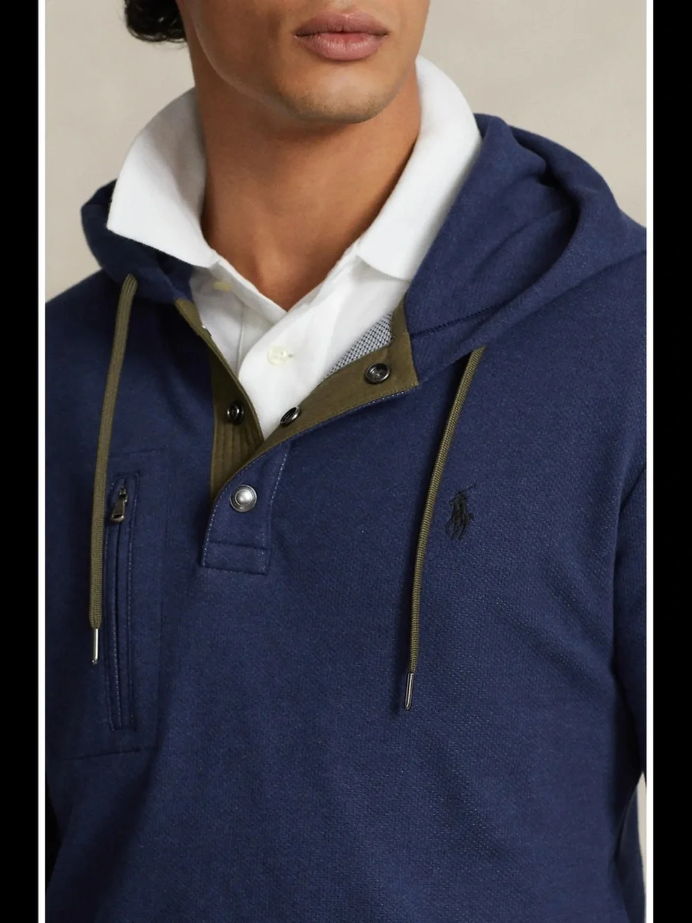 Polo Ralph Lauren Expedition Cotton Blend Terry Hoodie